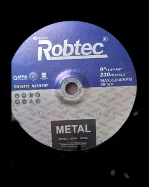 9" Metal Grinding Disc, Robtec