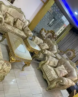 7seater Imported Turkish Royal Fabric Sofa Chair