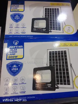 200W Solar Flood Lamp Light