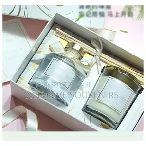 Reed Diffuser + Scented Candle Set