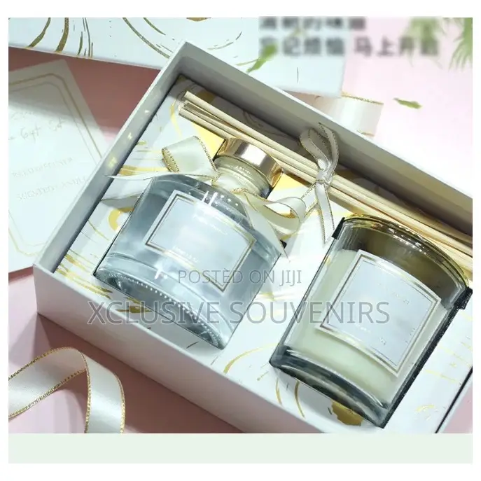 Reed Diffuser + Scented Candle Set