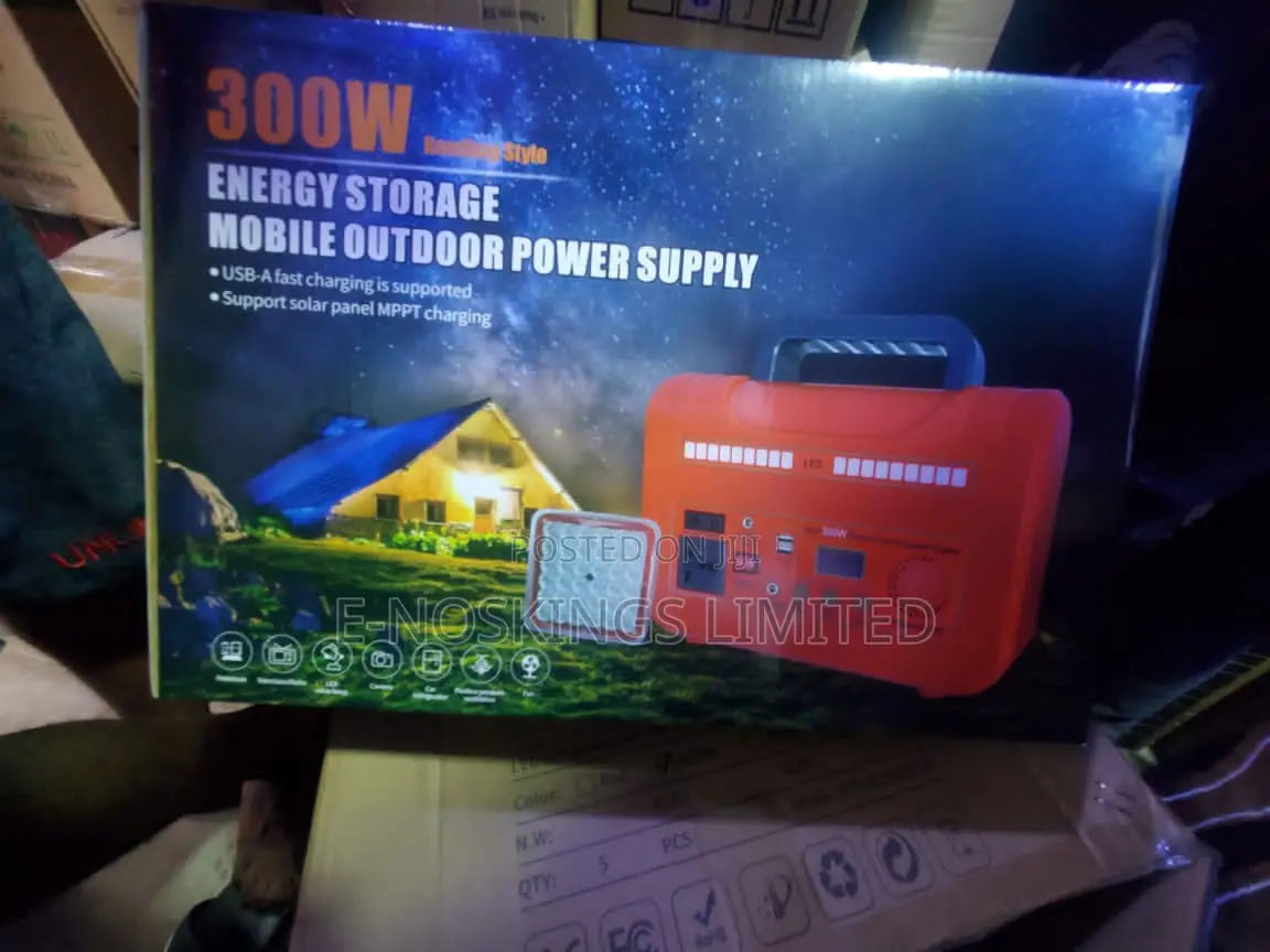 300watts Solar Generator With Solar Panel
