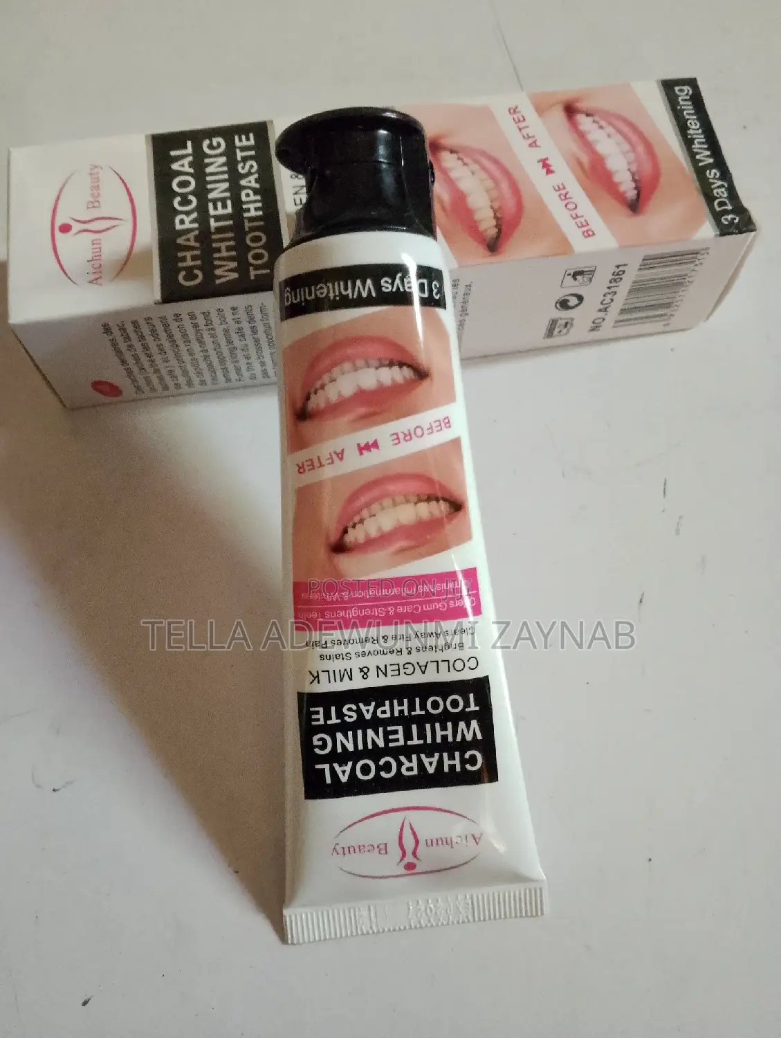 Charcoal Whitening Toothpaste
