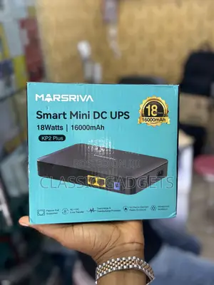 MARSRIVA Mini Ups Dc 12V 16000mah 30W for Router Modem CCTV