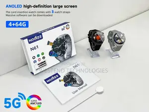 5G Amoled Smart Watch With SIM Card 4GB 64GB