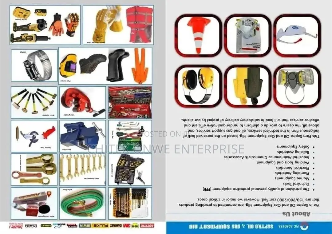 Technical Tools (And Safety Materials)