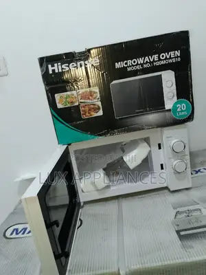 Black Glass Door Hisense Microwave 20l With Lock