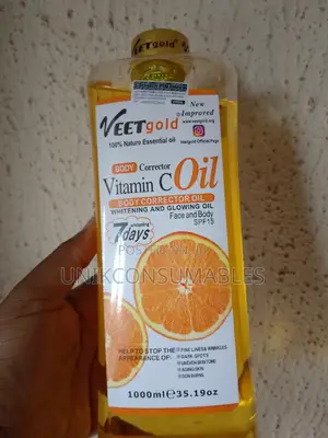 Veetgold Vitamin C Body Corrector Oil 1000ml