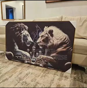 24/45 Inches Animal Canvas Art Payment on Delivery