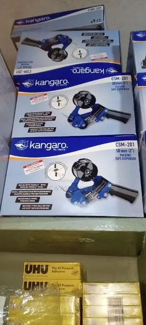 Kangaroo Industral Packing Tape Dispensers/ Metal Handle Tape Cutter