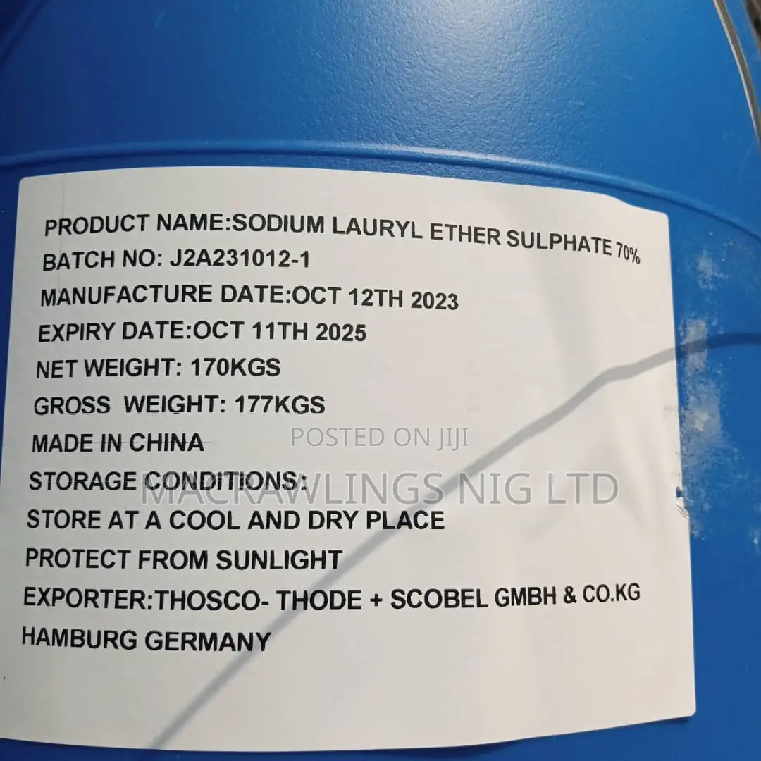 Sodium Lauryl Ether Sulfate(Texapon)
