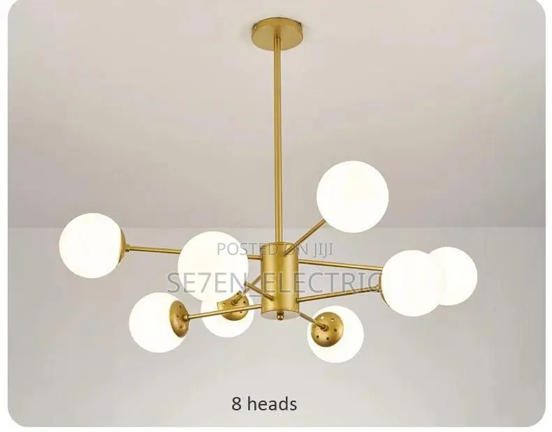 Nordic Chanderlier Light 8hands