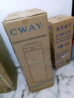 Double Door Water Dispenser + Fridge