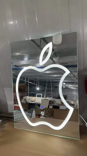 Apple Design LED Lights Mirror