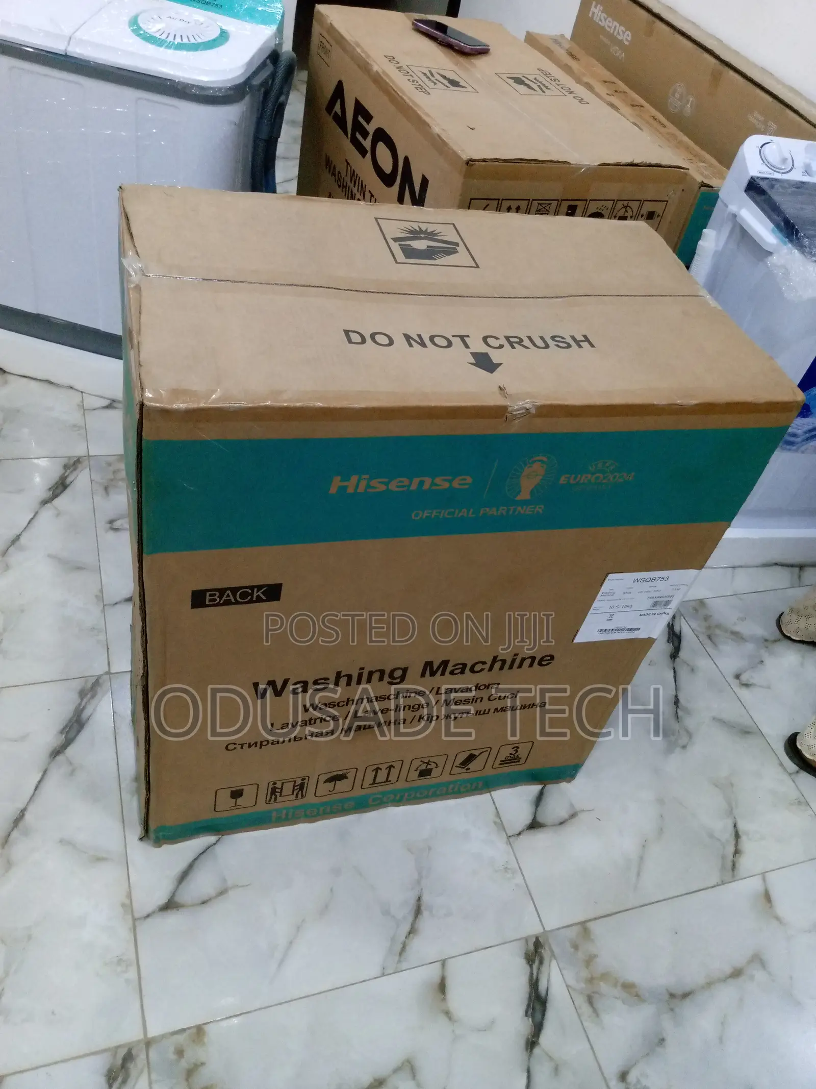 Powerful Hisense Washing Machine 7.5kg