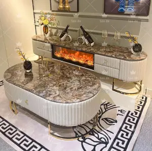 Center Table With Tv Stand Fireplace