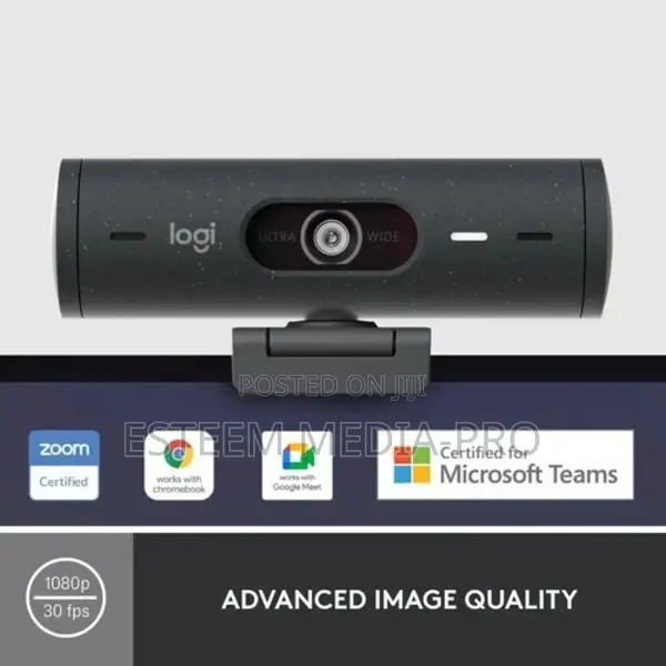 Logitech Brio 500 Full HD Webcam With Auto Light Correction