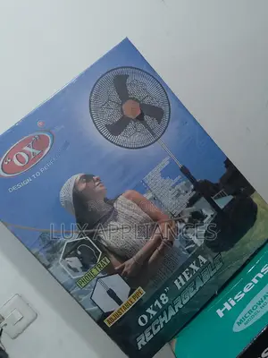 Photo - Brand New HEXA Rechargeable Fan