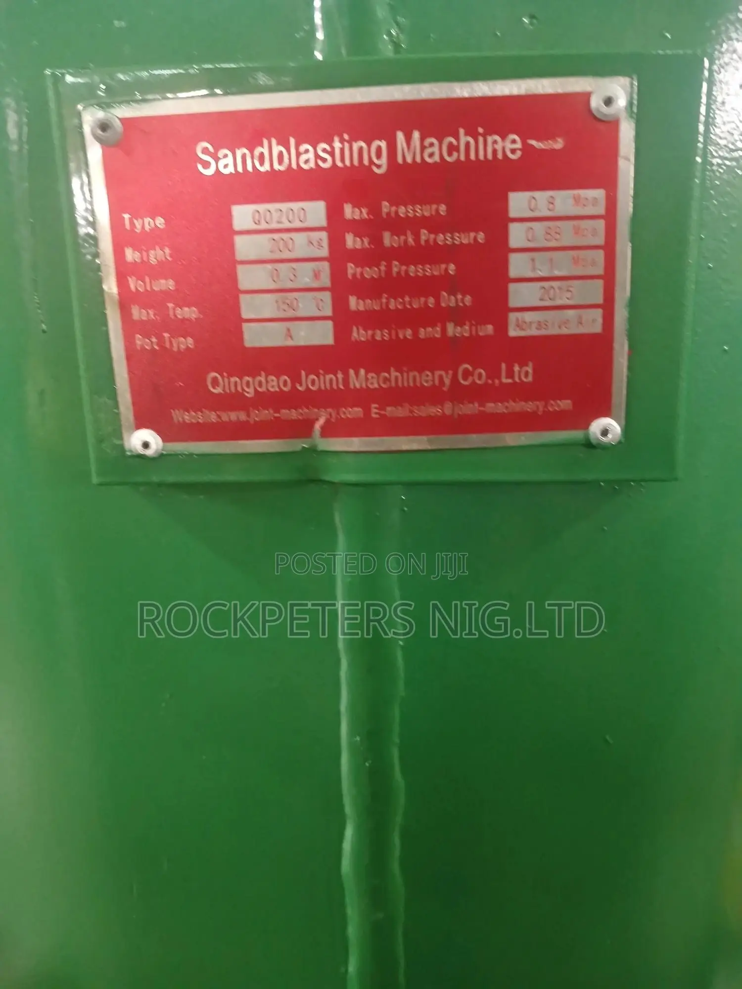 200l Q0200 Sand Blasting Machine(Complete Accessories)