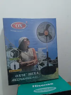 Photo - Sturdy and Durable Rechargeable Fan With Remote
