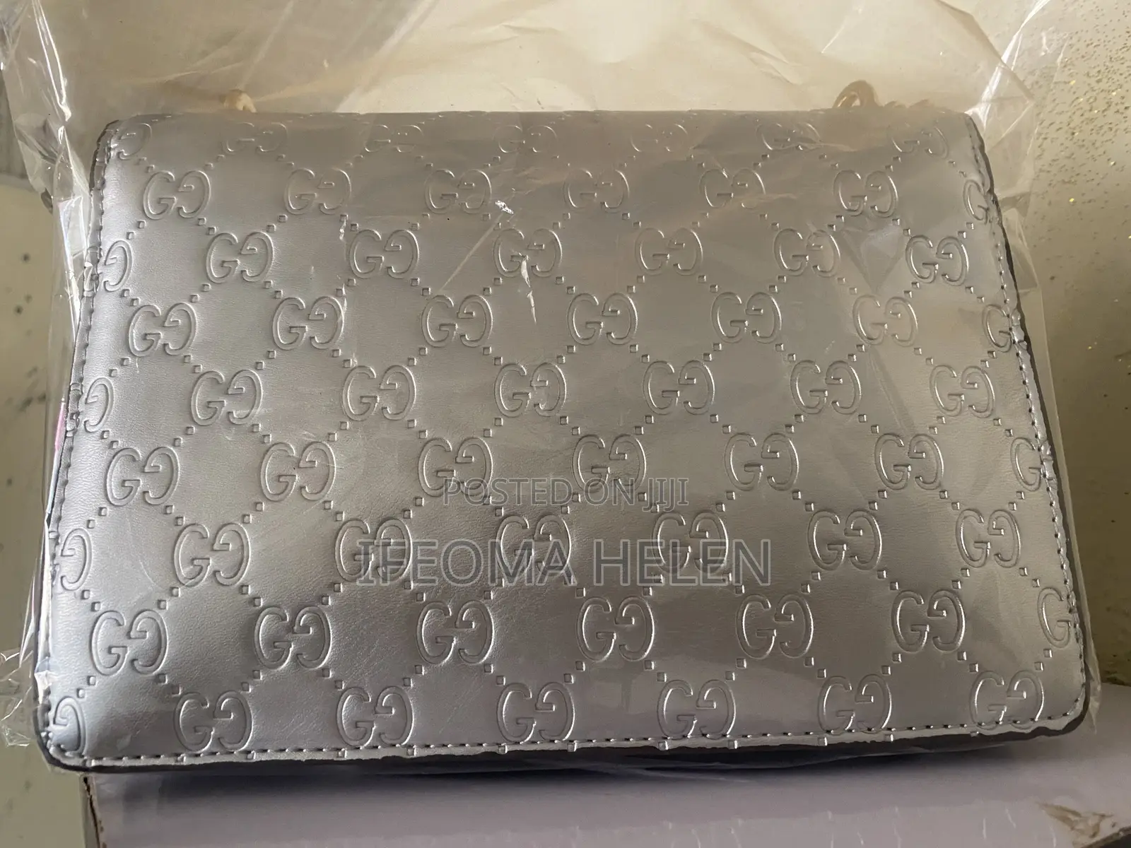 Affordable Classy Silver Shoulder Bag