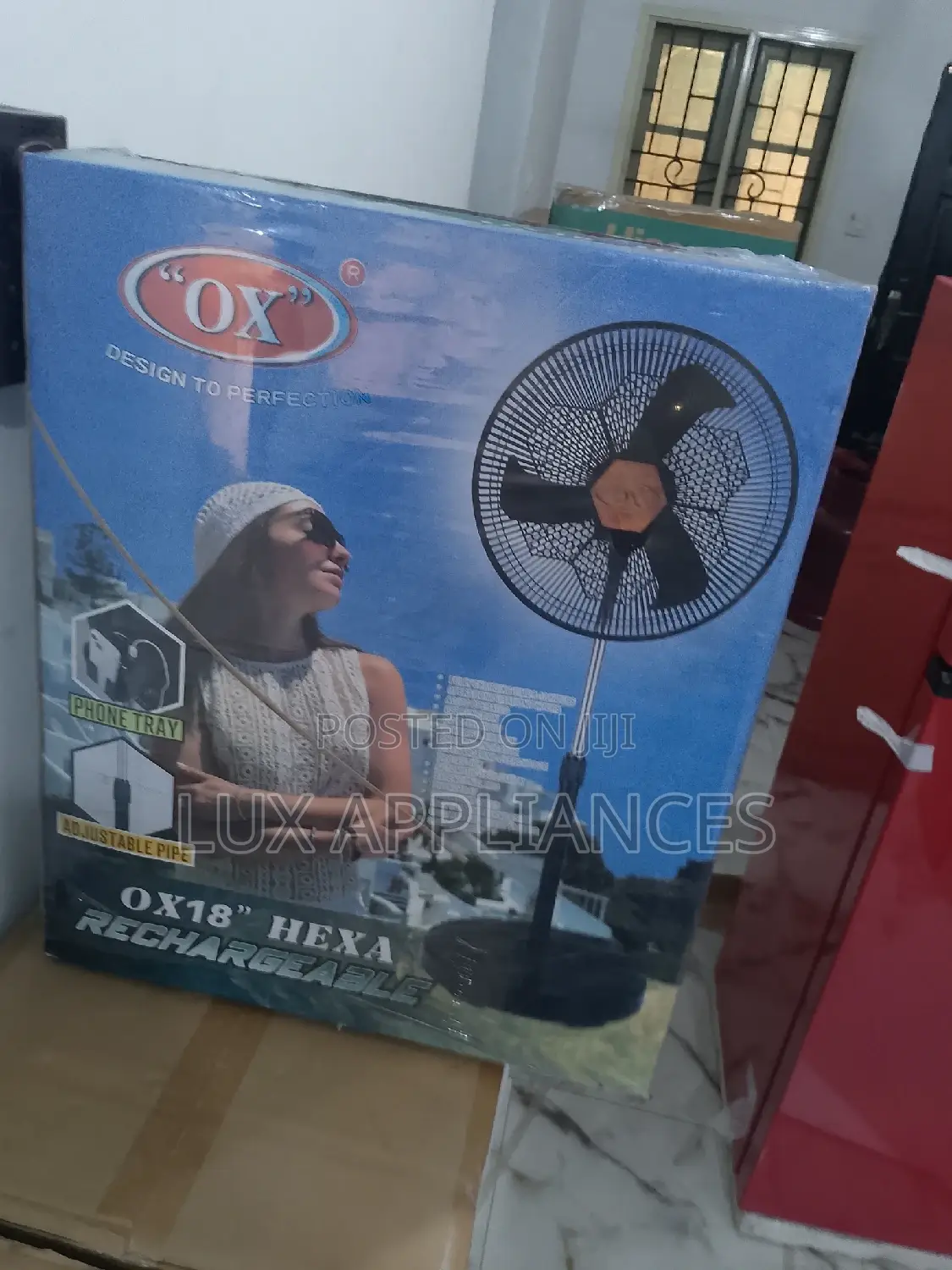 Brand New Rechargeable Fan Ox