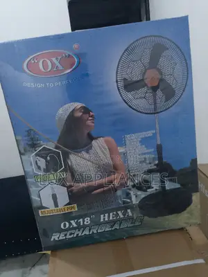 Rechargeable 3 Speed Choice Fan With Remote Control