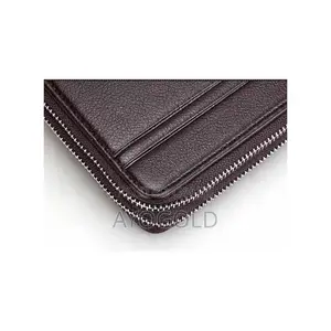 Executive Men Pure Leather Wallet + Hand Strap