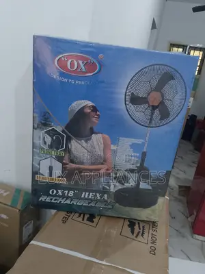 Rechargeable 3 Speed Choice Fan With Remote Control