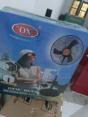 Rechargeable 3 Speed Choice Fan With Remote Control