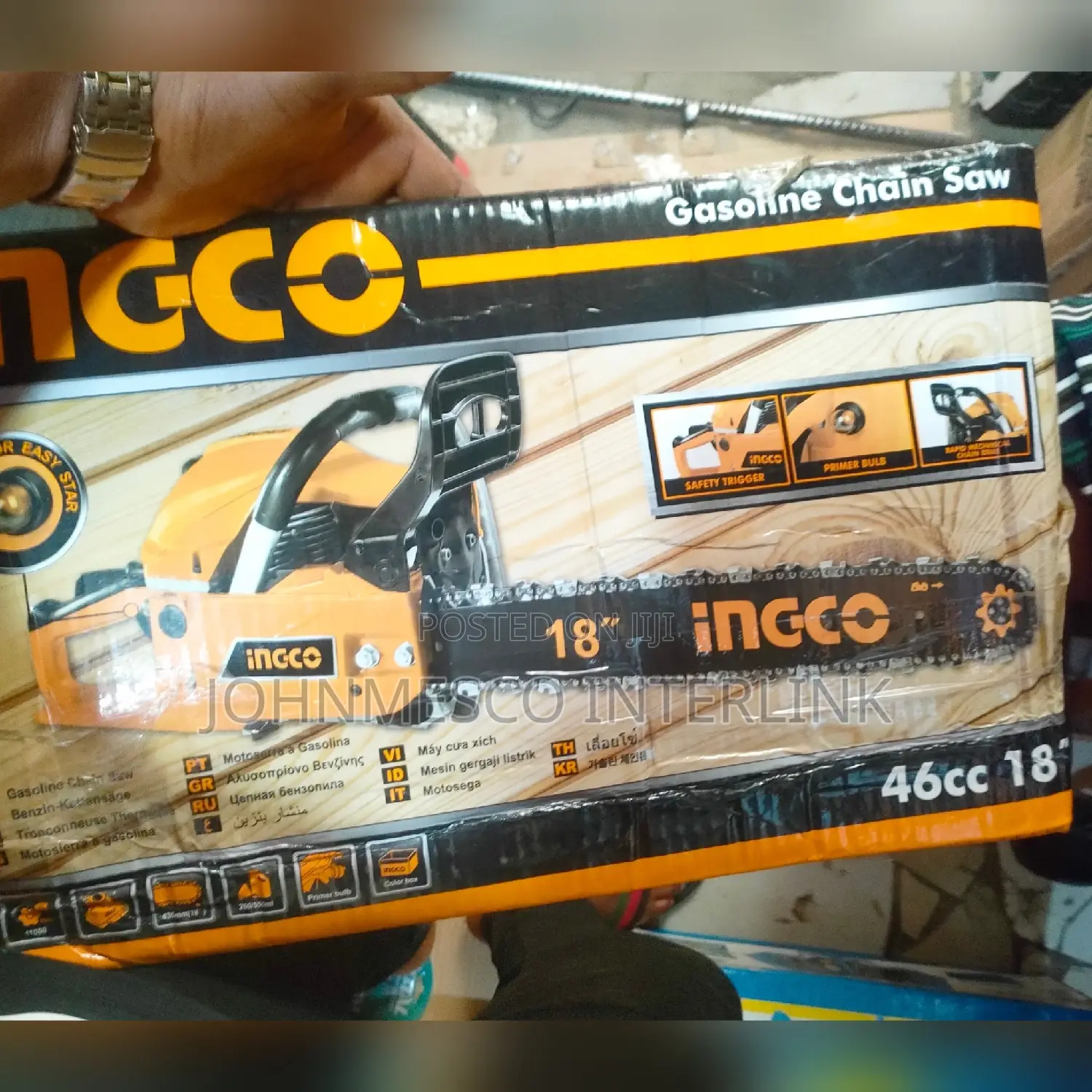 INGCO 18" Chainsaw