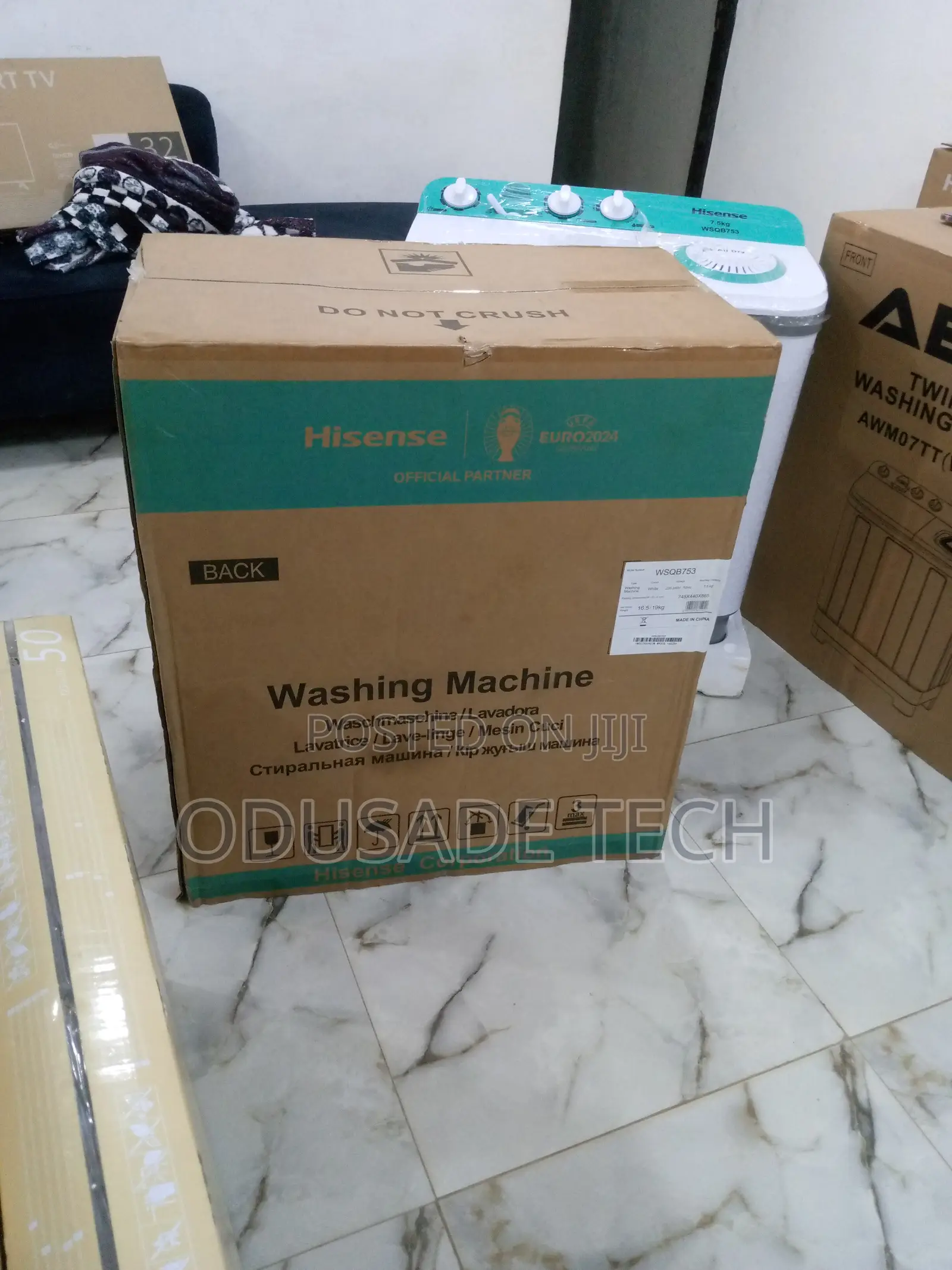 Comfortable Hisense 7.5kg Washing Machine