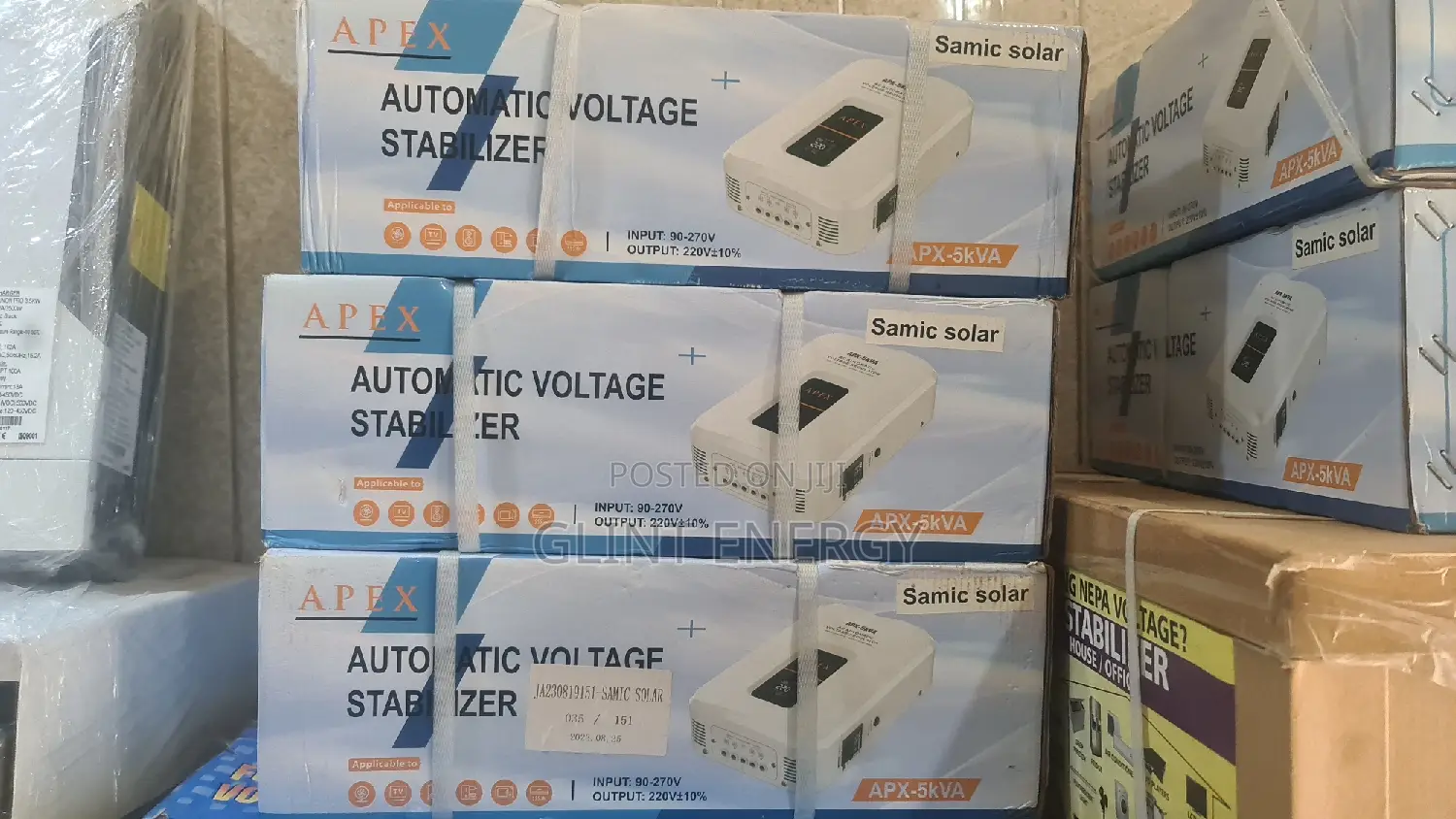 5kva 90v- 270v Apex Savo Voltage Regulator
