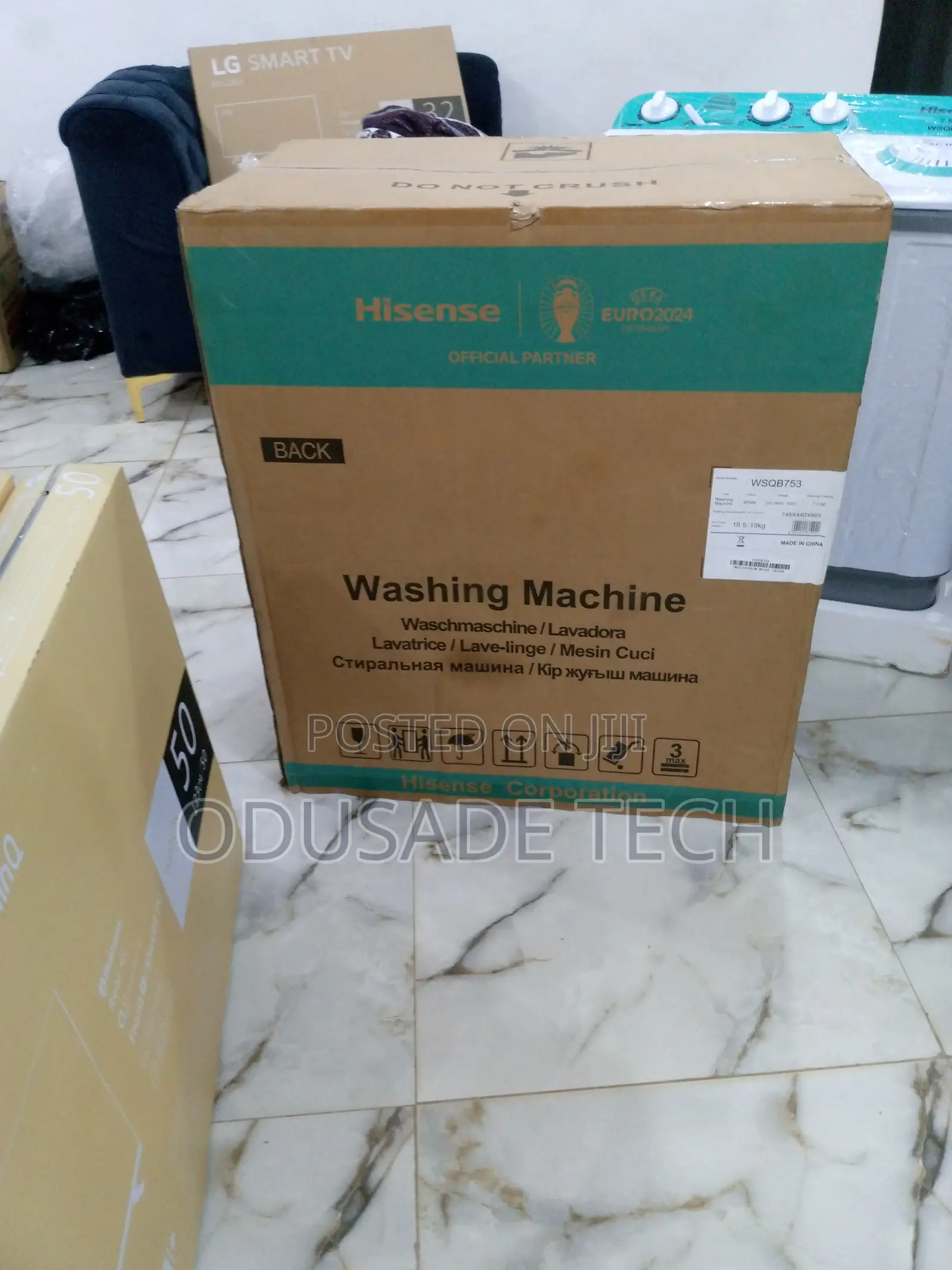 Easy to Operate Hisense 7.5kg Washing Machine