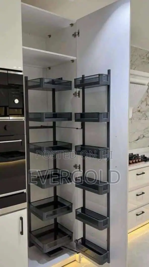 Gray Pantry Six Step With Warranty, Complete Accessories