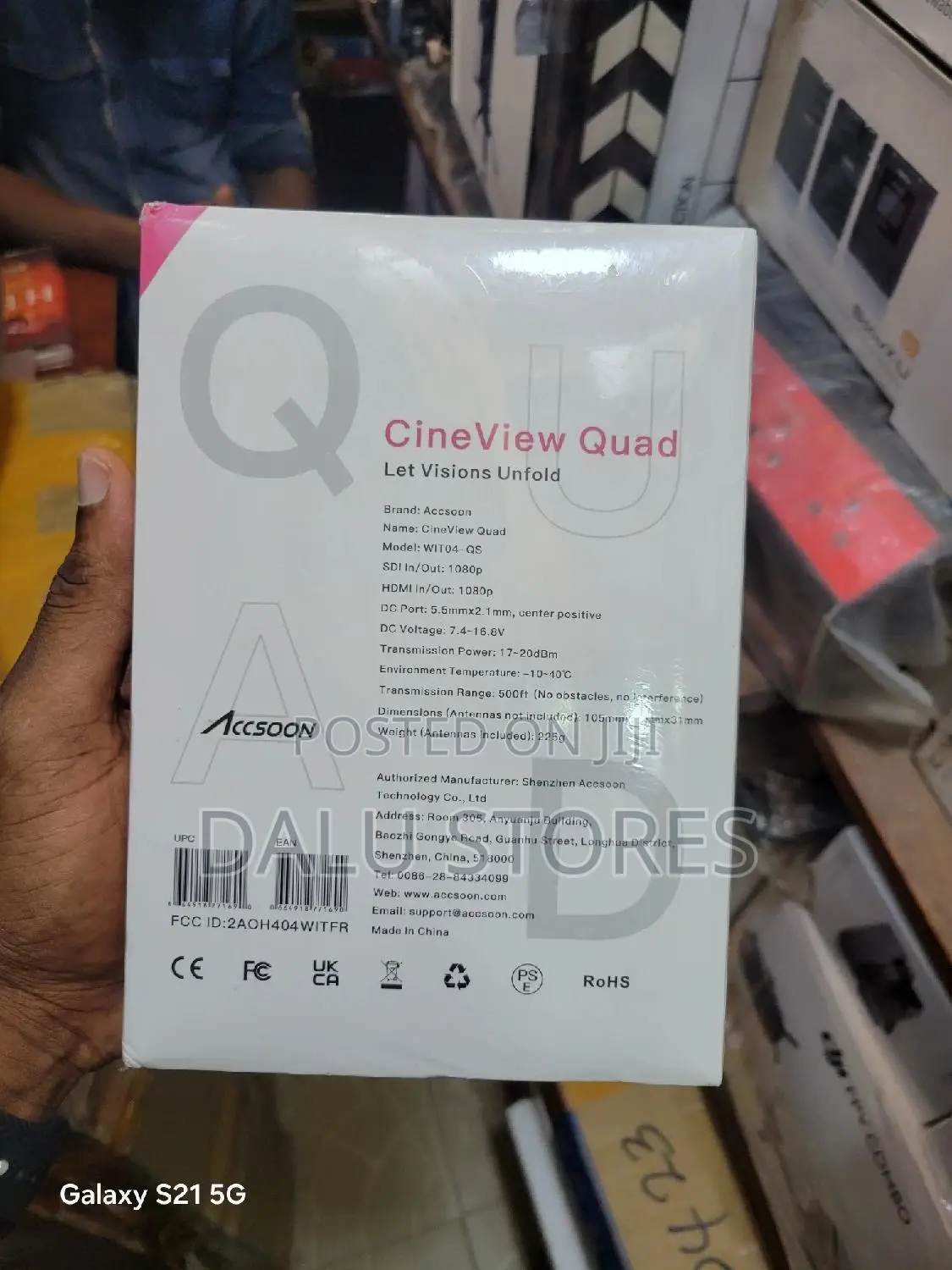 Accsoon Cineview Quad Extra Receiver