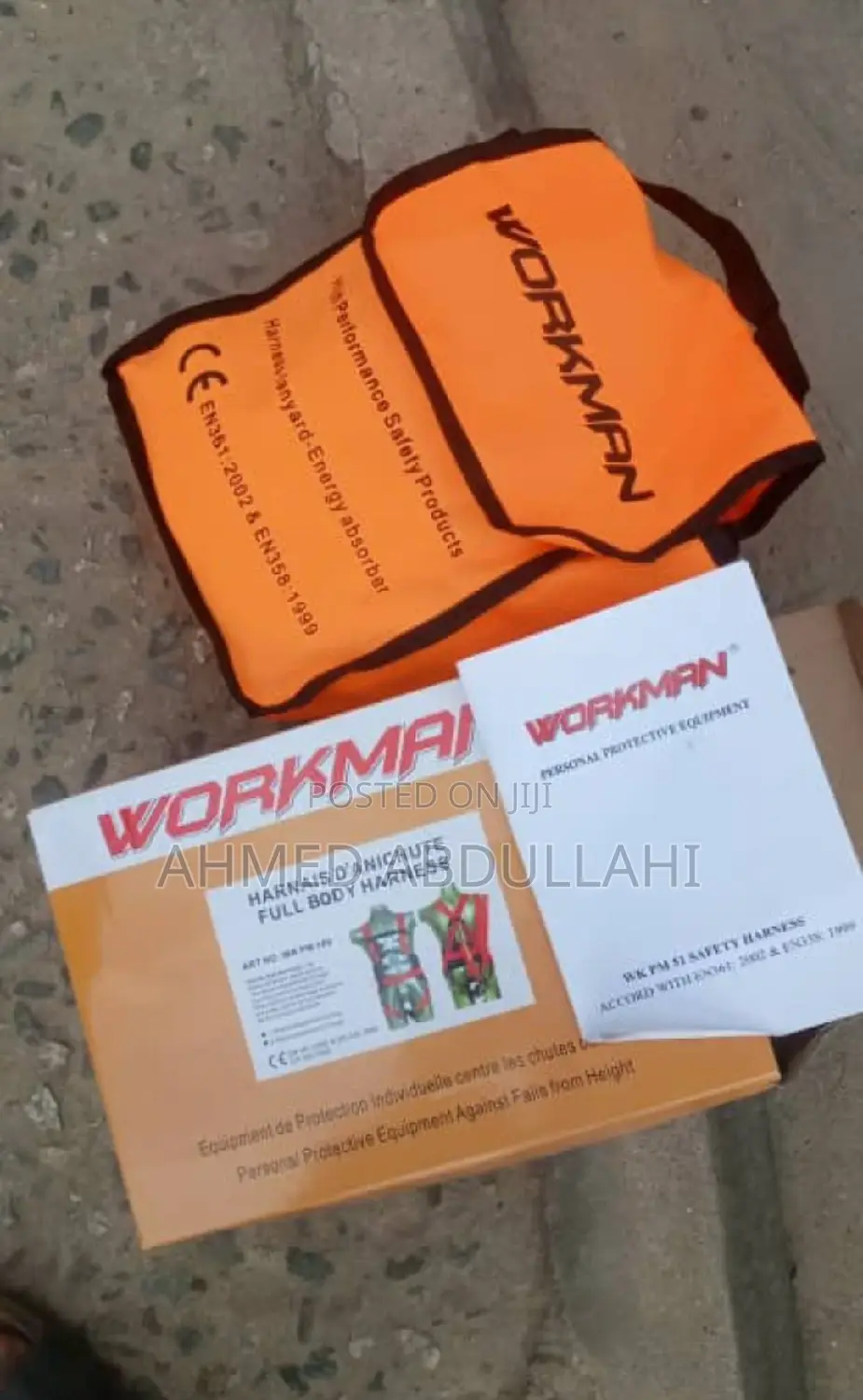 Workman Safety Body Harness