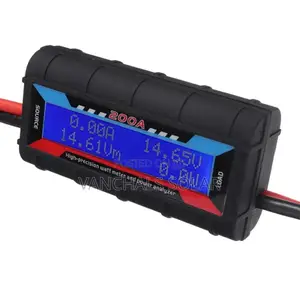 DC Meter Voltmeter Wattmeter 200A