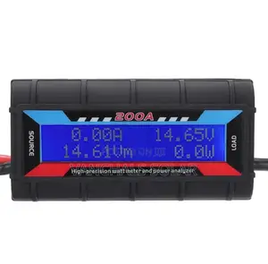 Dc Energy Monitor Wattmeter 200a
