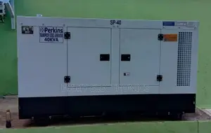 Perkins Diesel Soundproof Generator Model Sp40kva 100% Coppe
