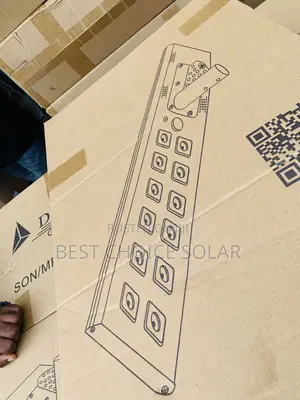100w D2 Solar Street Light