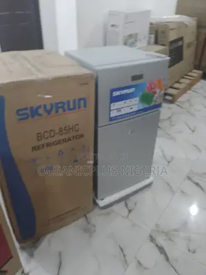 Fridge+Freezer. Double Door Skyrun Refrigerator in Stock Now