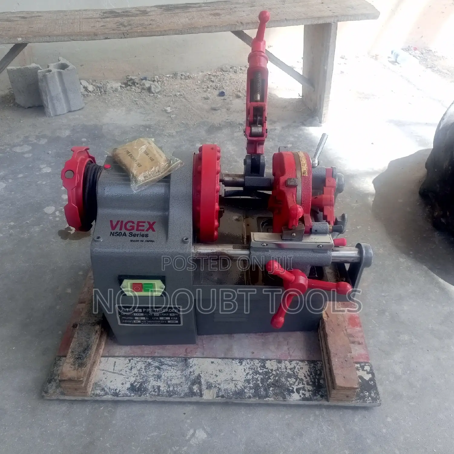 Vigex Pipe Threading Machine