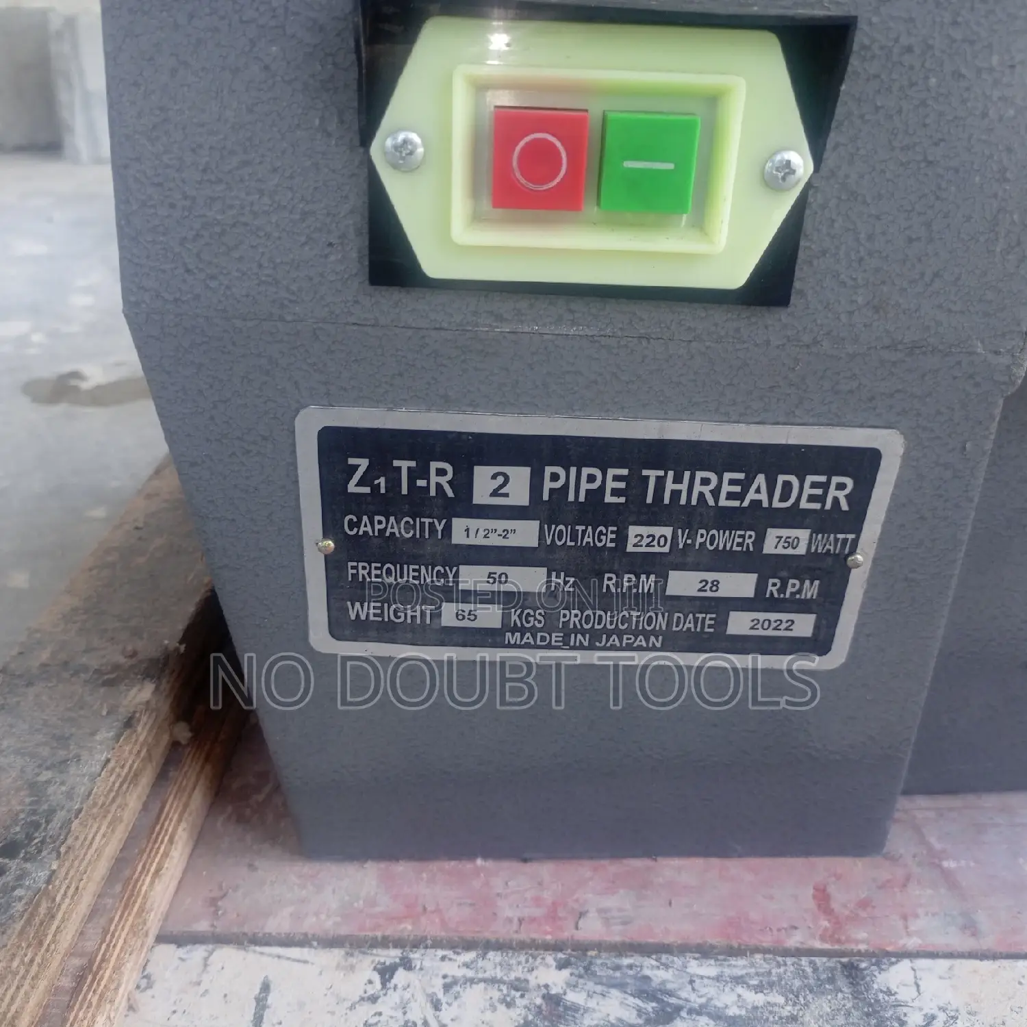 Vigex Pipe Threading Machine
