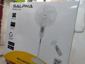 Salpha 8 to 16hours Solar Reachable Fan.