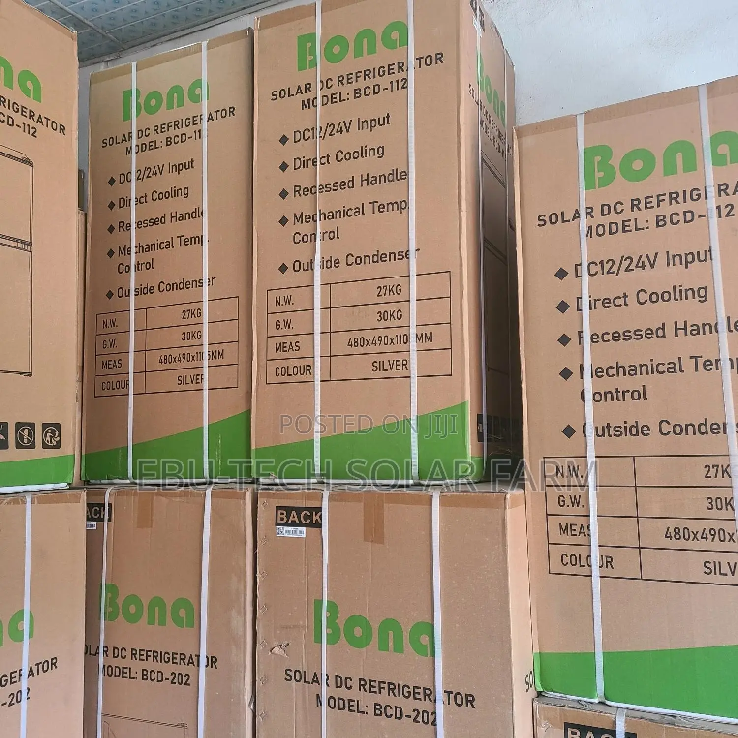 Solar Bona Fridge 202L