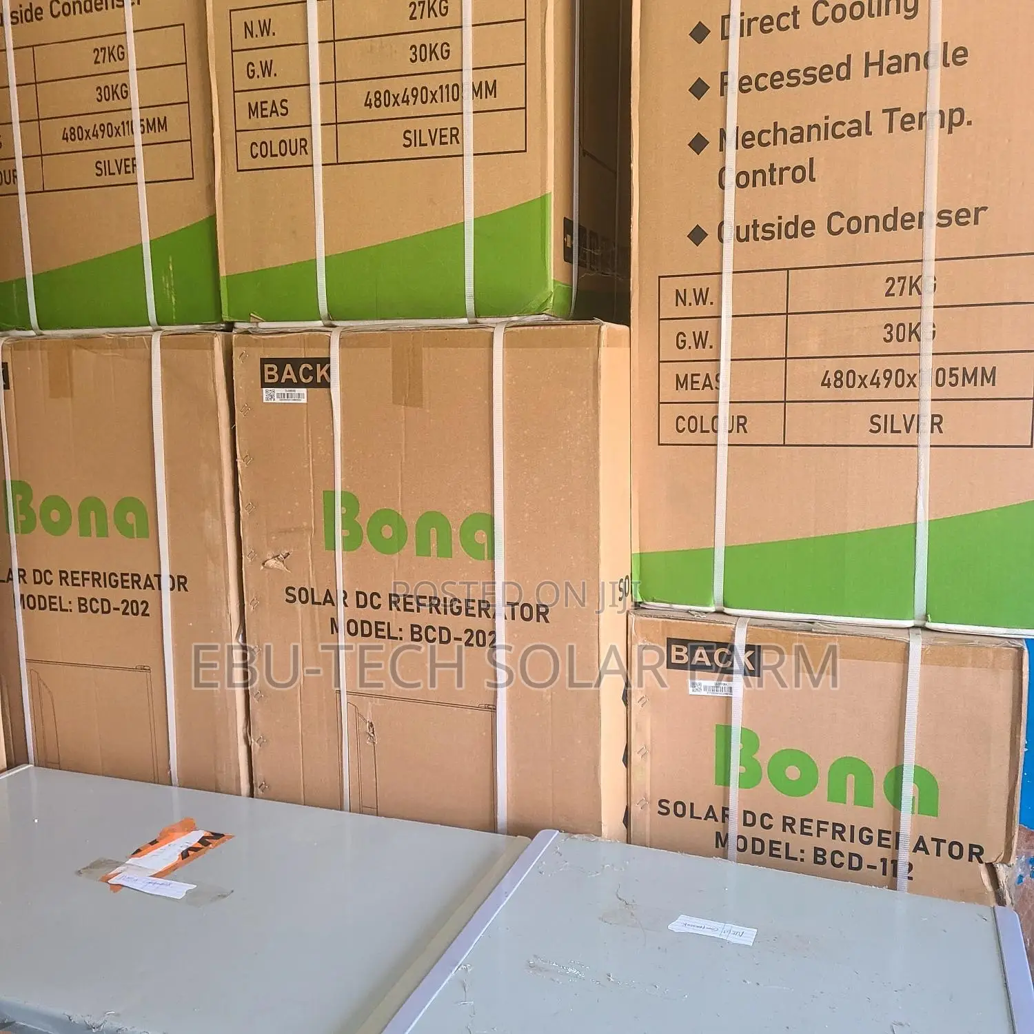 Solar Bona Fridge 202L