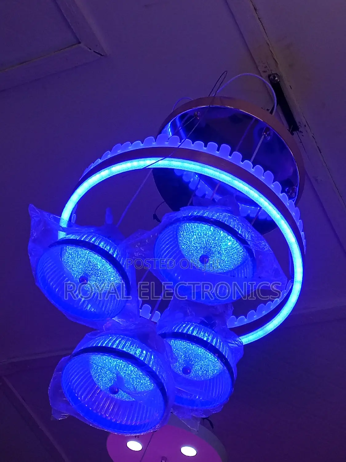 Classic 4-Box Multicolor Dropping Chandelier Light