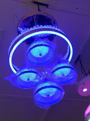 Multifunction 4-Box Multicolor Dropping Chandelier Light