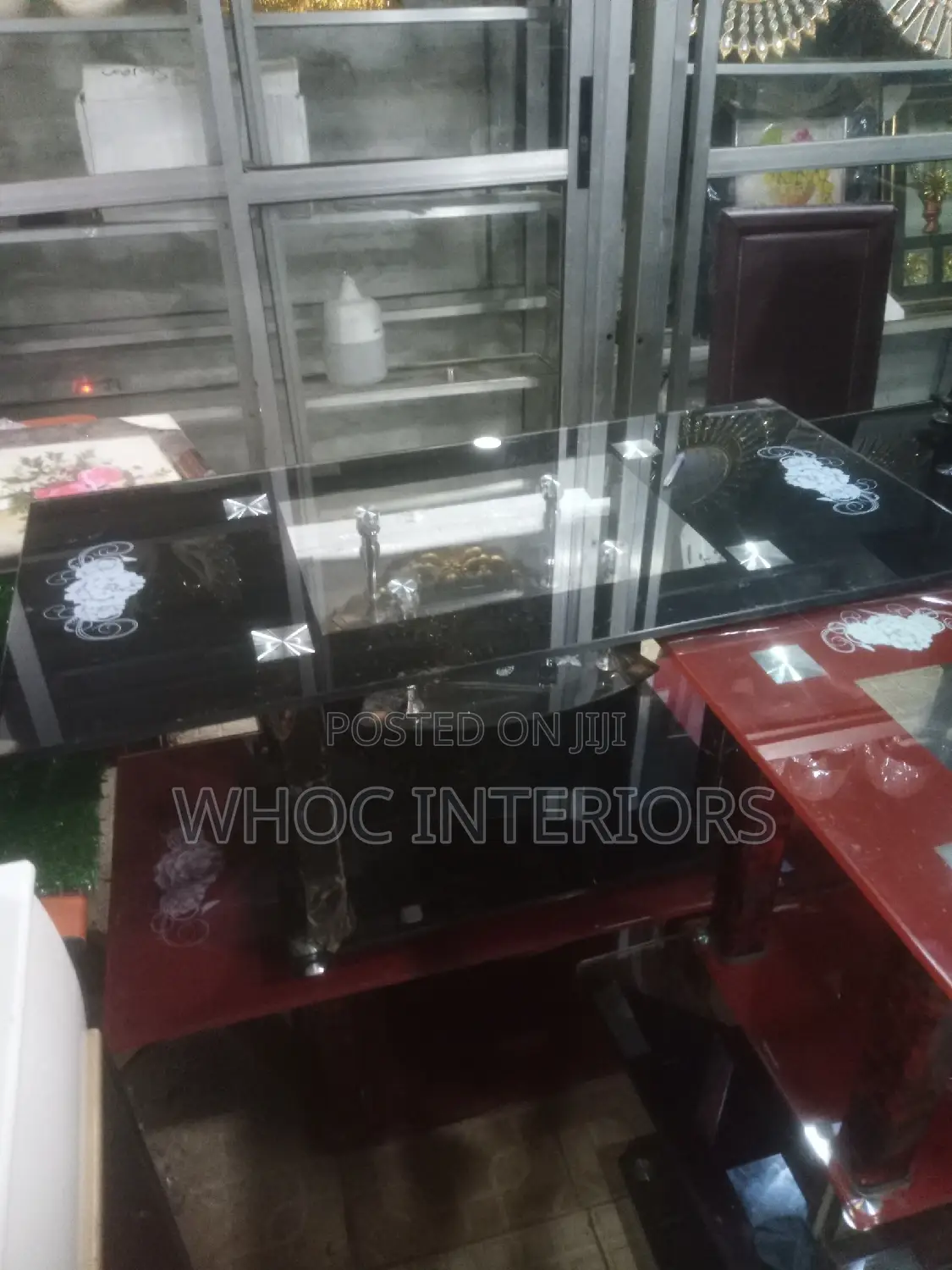 Imported Luxury Glass Center Table